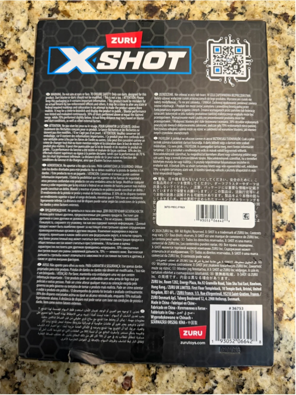 NEW Zuru X-Shot Pro Series Clip Set One Size Orange